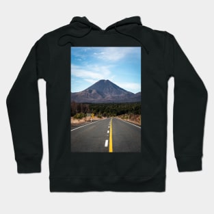 Road To Mount Doom - Taranaki in New Zealand Hoodie